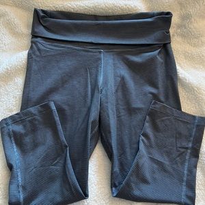 Nike Dri fit fold over capri leggings